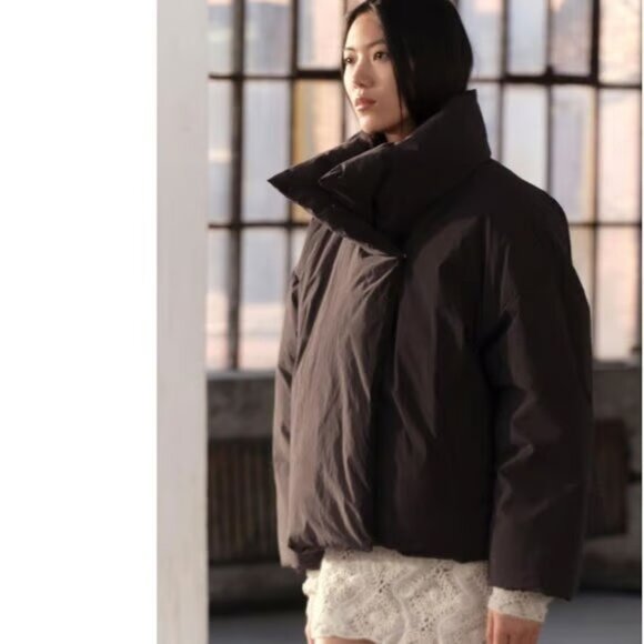 Zara cropped puffer jacket - Picture 6 of 9